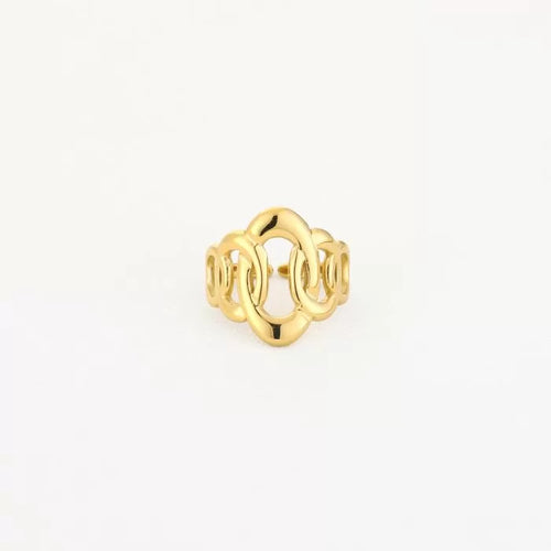 Chain Statement Ring in goud – Naomé Boutique