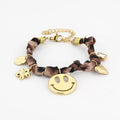 Smiley Leopard Bracelet – Naomé Boutique